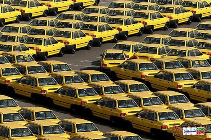 گسترش غده ی تاکسی تک سرنشین در شهر