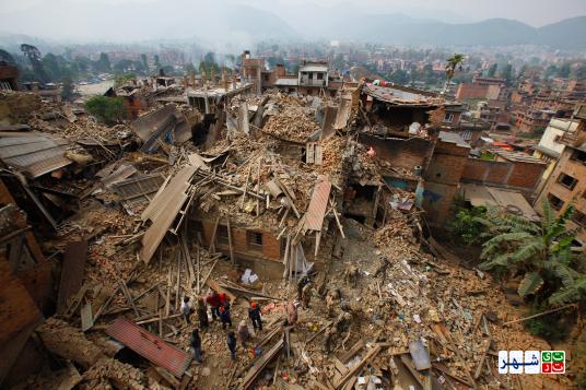 زلزله وحشتناک نپال