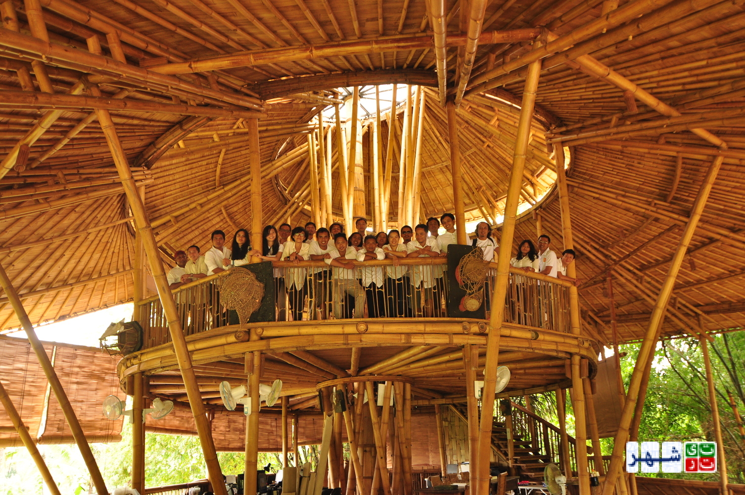 اولین سازه‌ای که با چوب بامبو ساخته شد