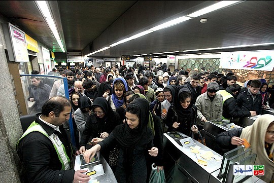 سه برابر شدن ظرفیت جابه جایی مترو با تكميل خطوط كنوني مترو تهران