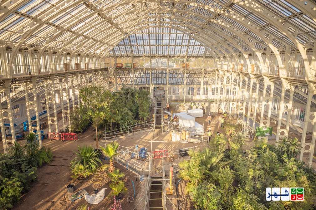 بازسازی باغ گیاه شناسیِ سلطنتیِ کیو/ بزرگترین بازمانده گلخانه ویکتوریا در جهان