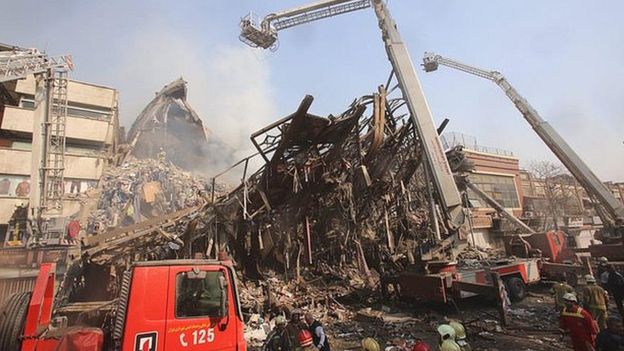 یکسالگی فاجعه پلاسکو و شاهکار شهرداری تهران/ امکانات آتش نشانی کمتر از یکسال پیش