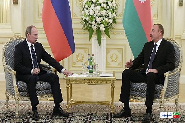 تاکید پوتین بر گسترش روابط مسکو و باکو در گفتگوی تلفنی با علی اف
