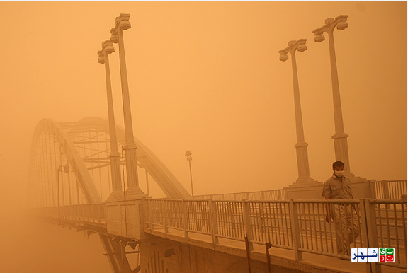 جلسه بررسی وضعیت گرد و غبار خوزستان در دفتر رئیس مجلس