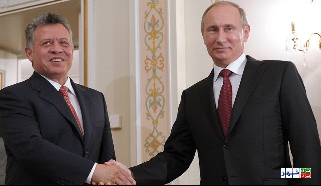 دیدار رهبران روسیه و اردن در مسکو