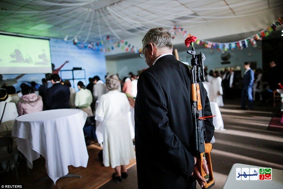 مراسم تبرک جستن از سلاح در ایالات متحده+عکس