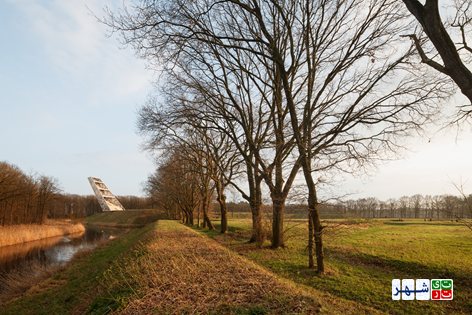 مدرن ترن برج مراقبت در هلند