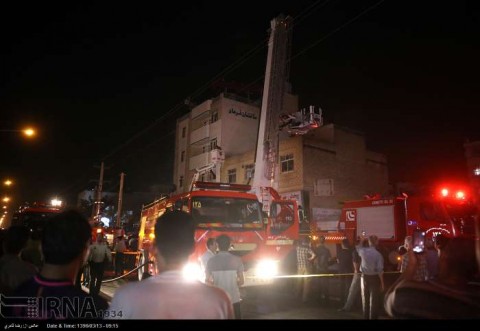 انفجار فروشگاهی در شیراز