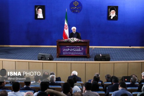 اولین نشست خبری رییس جمهور پس از انتخابات ۲۹ اردیبهشت