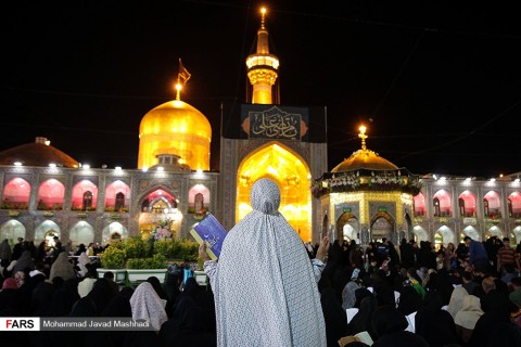 احیای شب نوزدهم ماه مبارک رمضان در مشهد مقدس