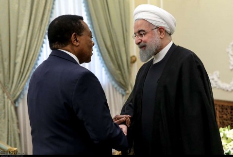 دیدار وزیر خارجه تانزانیا با روحانی