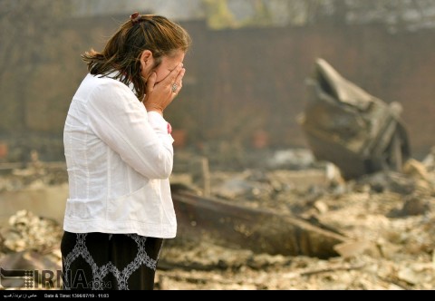 مرگبارترین آتش سوزی در تاریخ کالیفرنیا