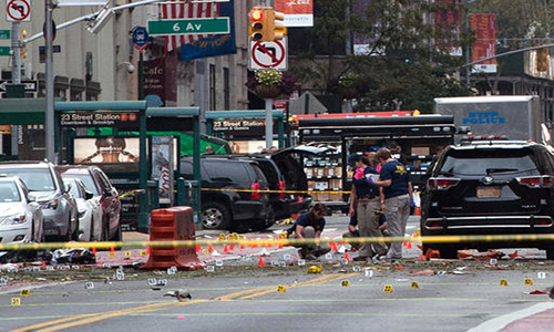 رییس پلیس نیویورک: انفجار امروز منهتن، تروریستی بوده است
