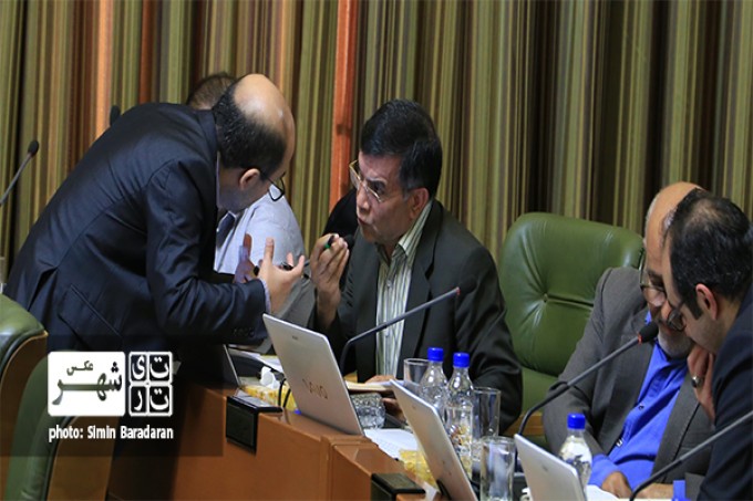 بررسی استعفای شهردار تهران پنجاه و چهارمین جلسه شورا