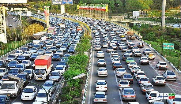 ترافیک در آزادراه تهران - کرج