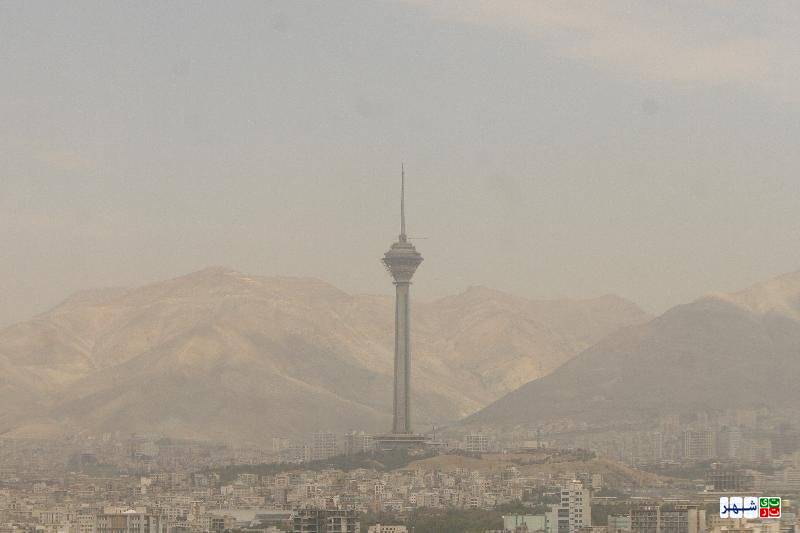 احتمال افزایش غلظت ذرات معلق هوای تهران