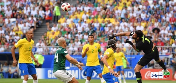 برزیل ۲ - ۰ مکزیک؛ صعود سلسائو با درخشش نیمار