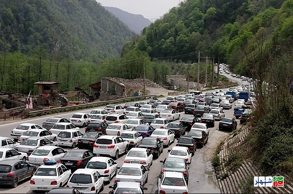 ممنوعیت تردد در محور کرج -مرزن آباد