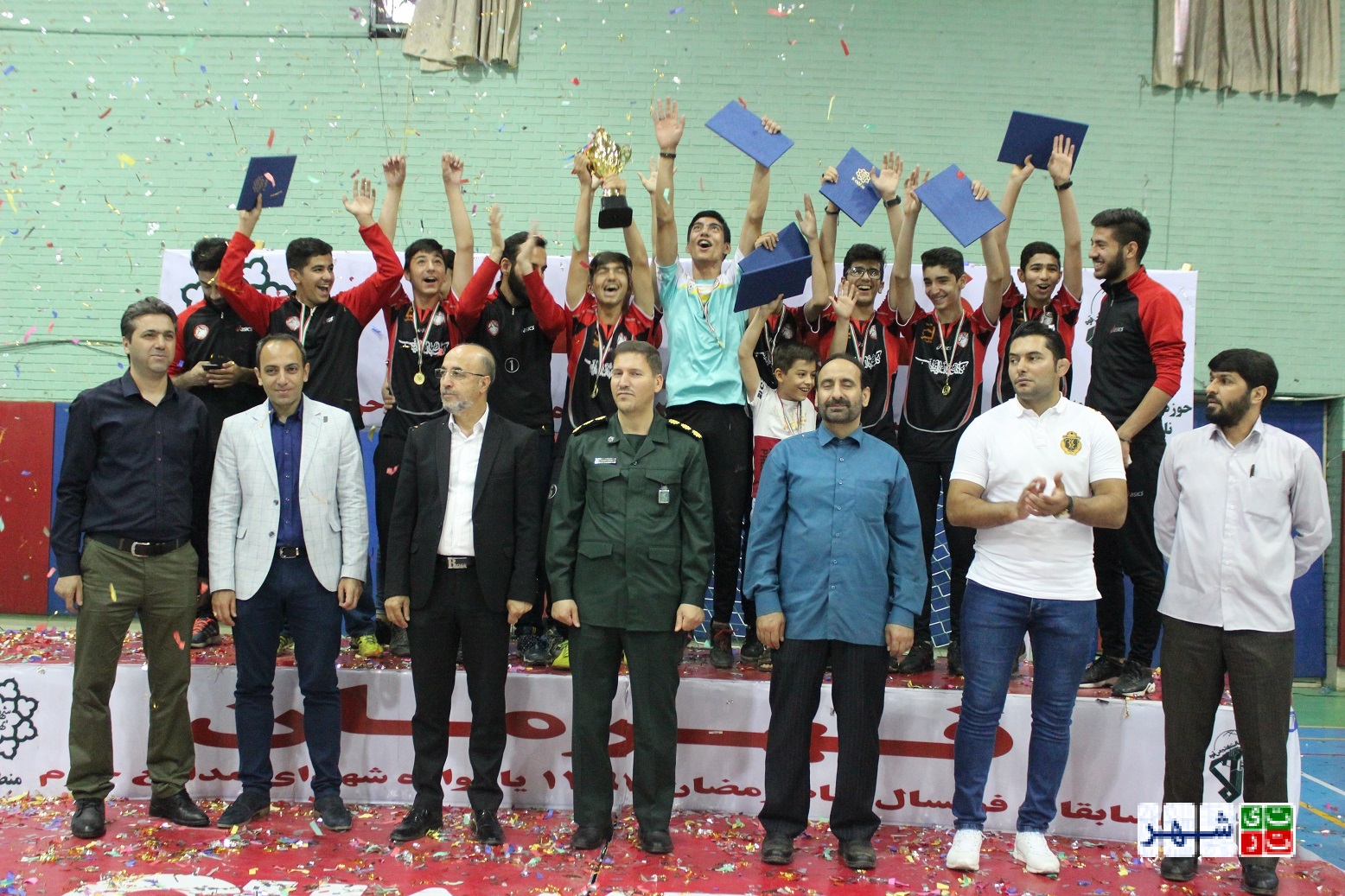 مسابقات فوتسال جام رمضان منطقه چهار با معرفی تیم های برتر به پایان رسید
