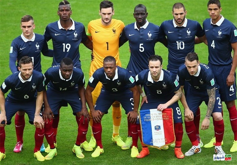 فرانسه در صدر جدول رنکینگ فیفا