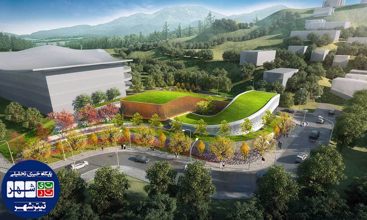 طراحی ساختمان مدیریت المپیک زمستانی 2022 چین