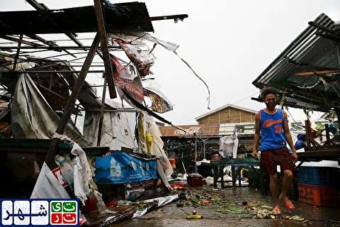 طوفان منگهوت در فیلیپین‎