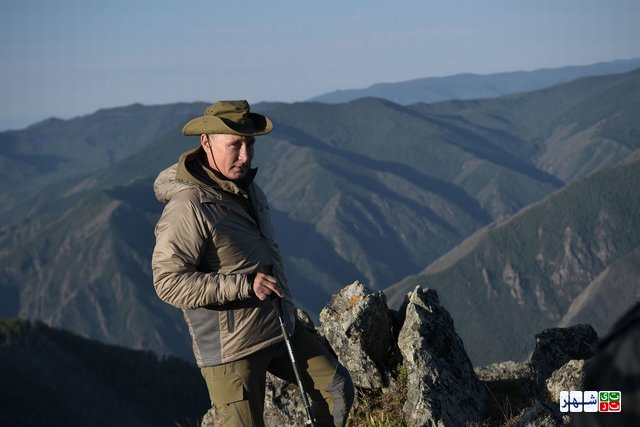 تعطیلات پوتین به همراه روسای ارشد امنیتی در سیبری+تصاویر