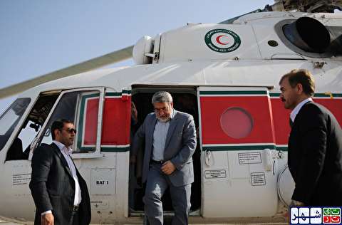 بازدید وزیر کشور و رئیس جمعیت هلال احمر از پایانه های مرزی