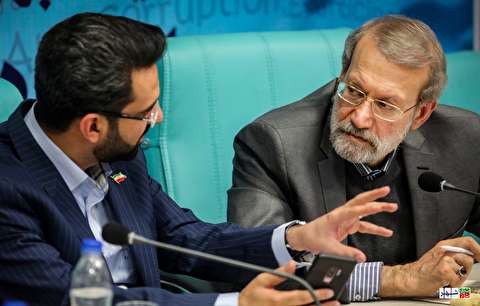 حضور رییس مجلس شورای اسلامی در وزارت ارتباطات