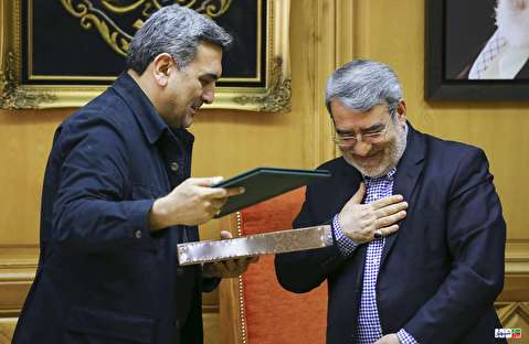اعطای حکم شهردار تهران