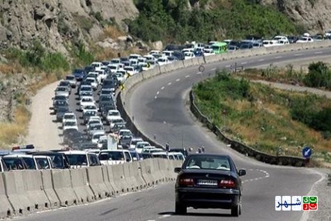 محدودیت ترافیکی پایان‌هفته جاده‌های تهران-شمال
