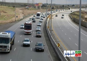 وضعیت ترافیک در آزادراه کرج – تهران
