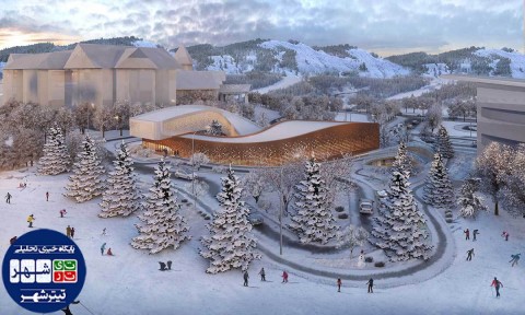 طراحی ساختمان مدیریت المپیک زمستانی 2022 چین