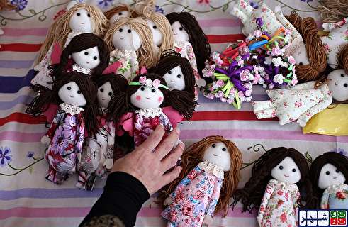 لحظه‌شماری عروسک‌ها برای خادم کوچولوهای اربعین