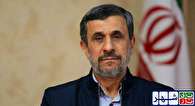 ادای احترام احمدی نژاد در گلزار شهدا