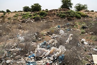 انباشت زباله در منطقه میشداغ